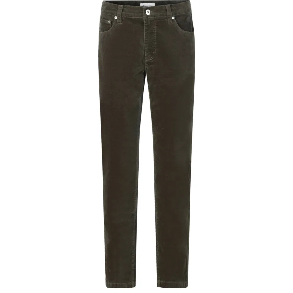 Babista Ermino corduroy broek olijf, foto 3