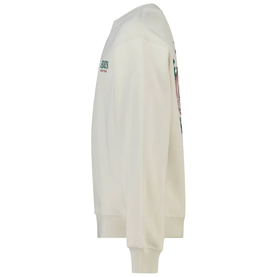 America Today sweater met backprint - beige, foto 4