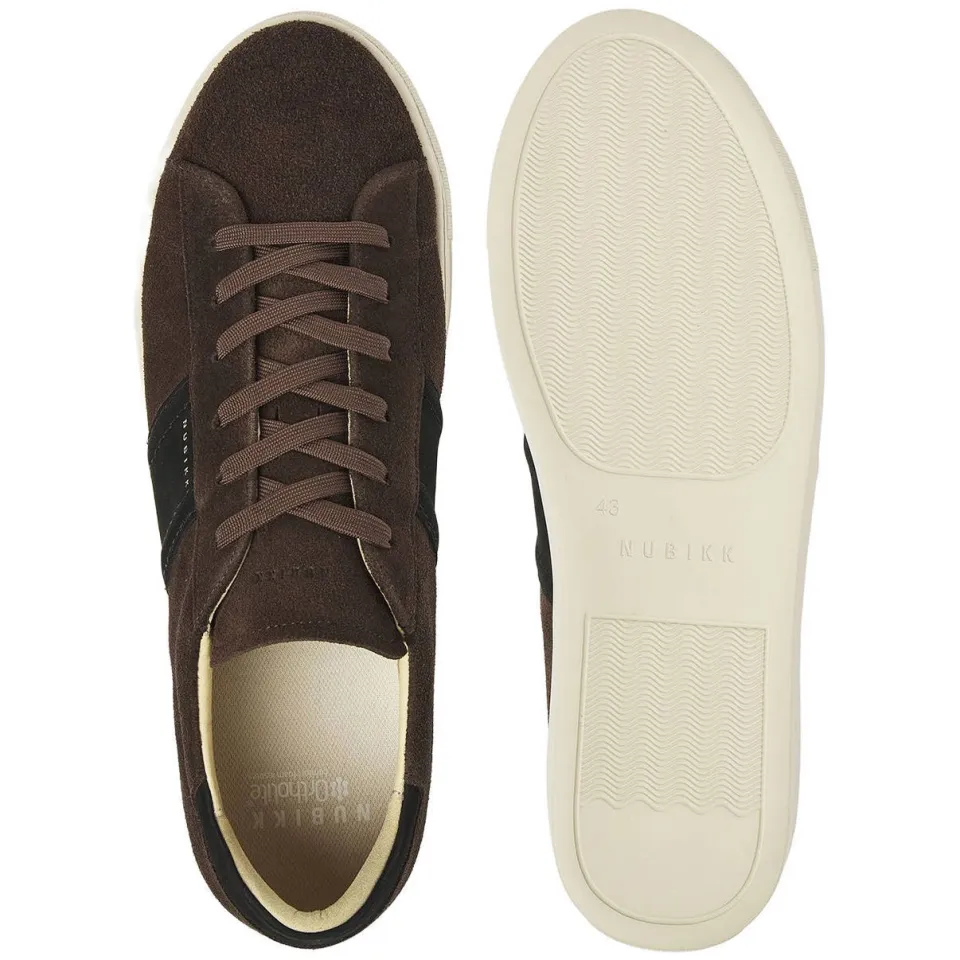 Nubikk Jase Morris lage sneaker bruin, foto 5