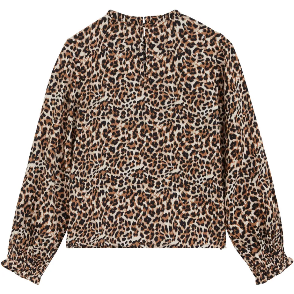 WE Fashion blousetop met print beige, foto 3