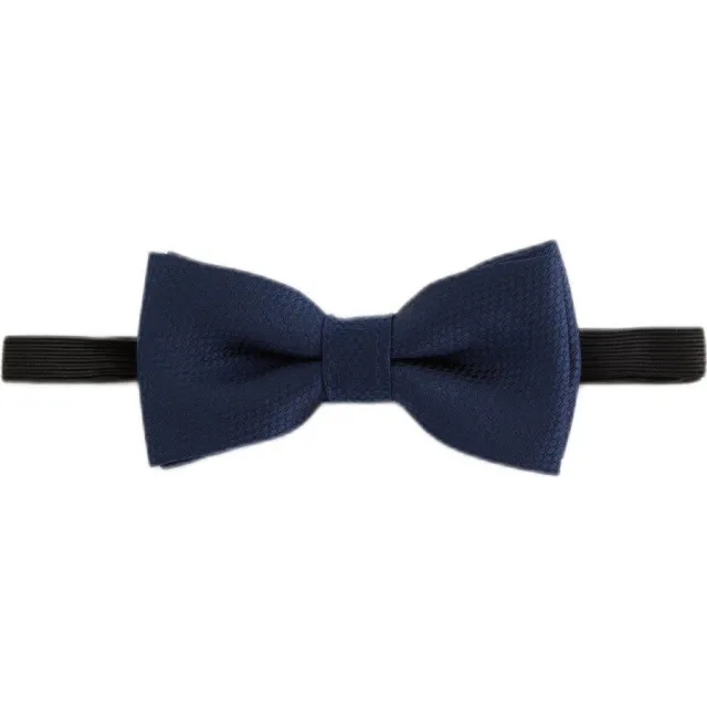 WE Fashion vlinderdas marine blauw Royal Navy