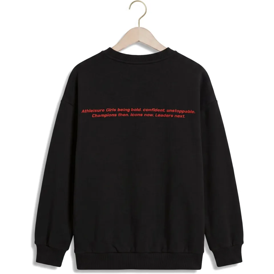 LOOXS 10sixteen oversized sweater met borduursels - antraciet, foto 6