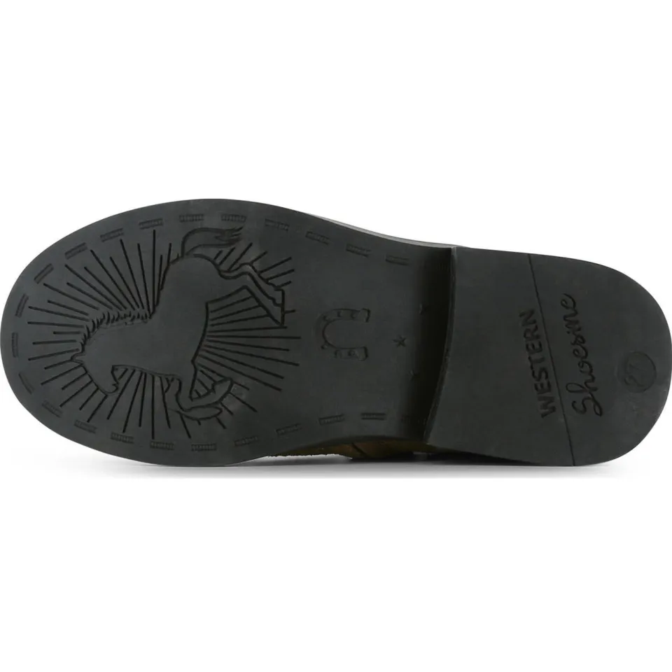 Shoesme cowboylaarzen cognac met bloemen, foto 8