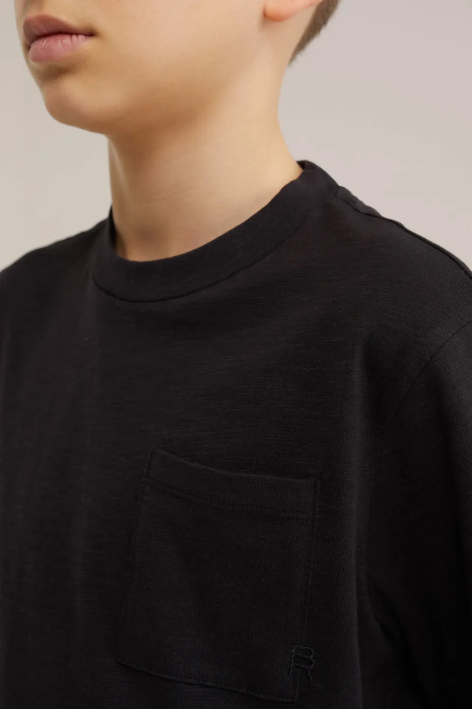 WE Fashion Blue Ridge T-shirt zwart, foto 5