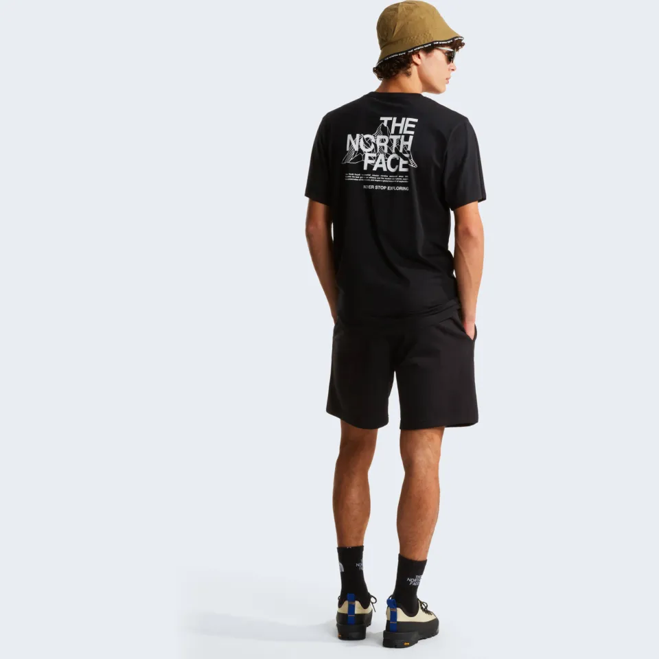 The North Face Mountain Sketch t-shirt zwart, foto 4