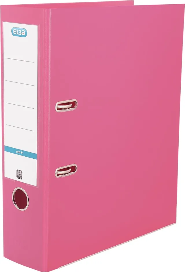 Ordner elba smart pro+ a4 80mm pp roze