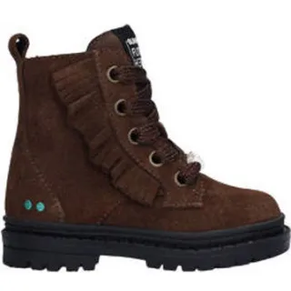BunniesJR enkelboots donkerbruin