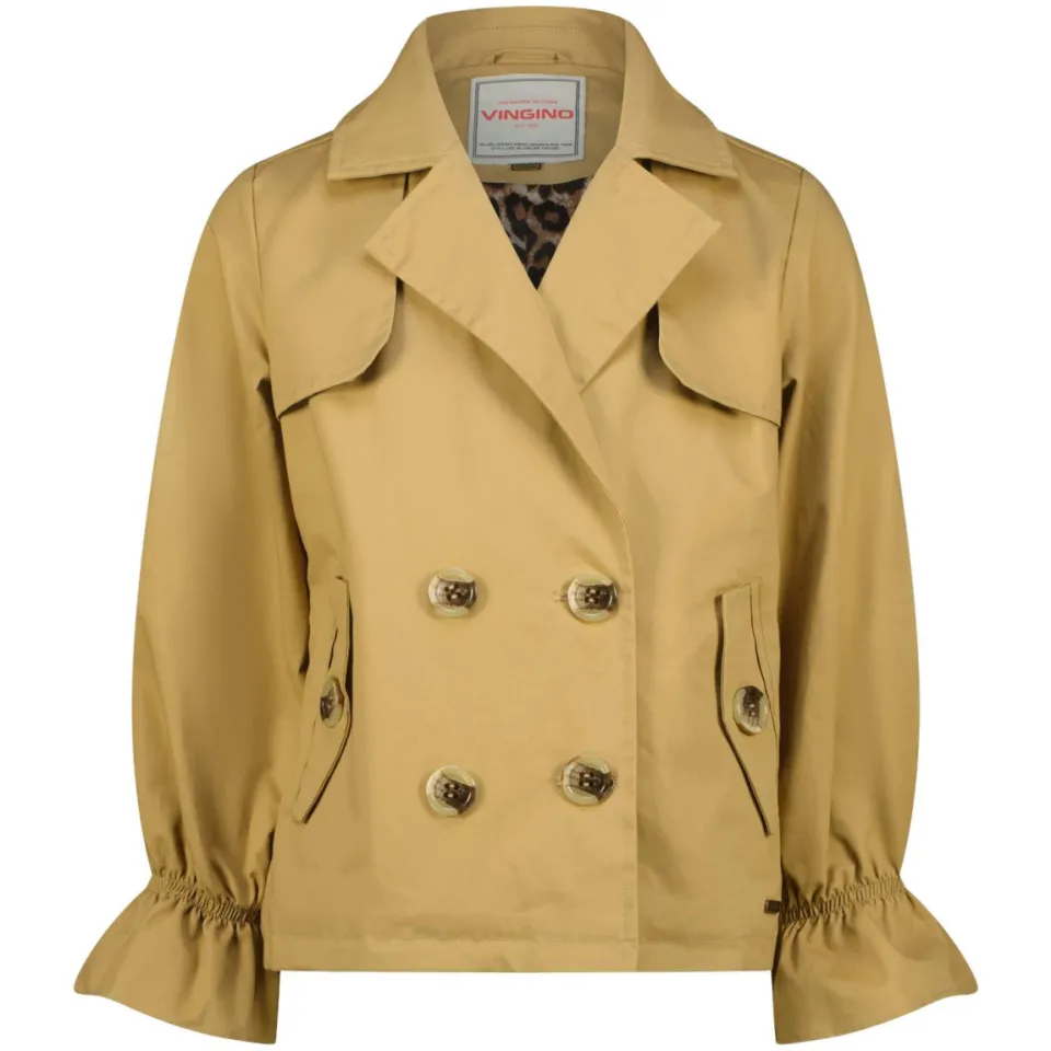 Vingino trenchcoat zand, foto 2