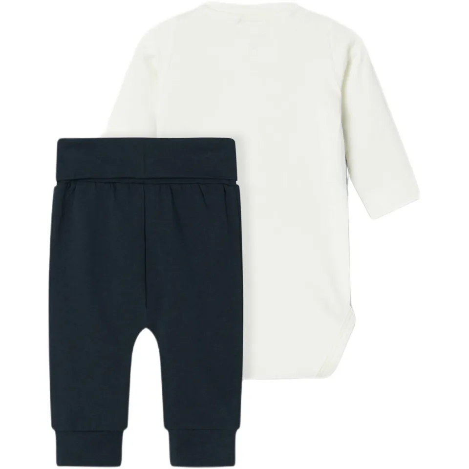 NAME IT BABY romper + broek NBMADAM antraciet/wit, foto 5