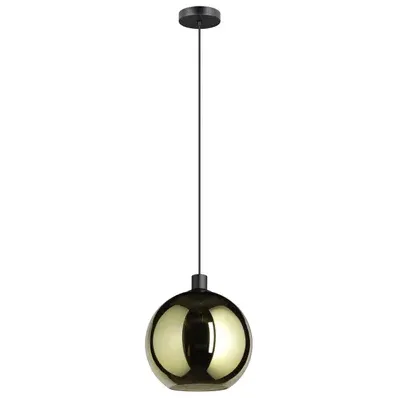 EGLO Hanglamp Cesenatico Glas Goud ⌀30cm Zwart;Goud;