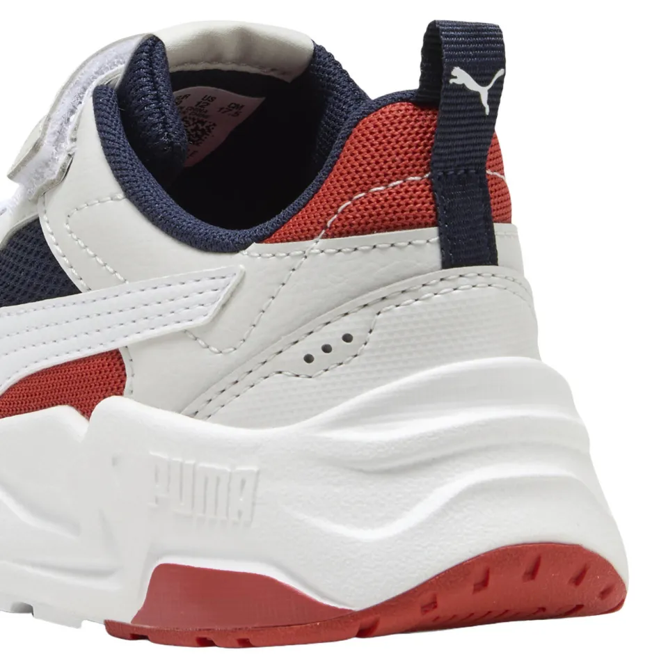 Puma Trinity 2 LT sneakers met klittenband meerkleurig donkerblauw/wit, foto 8