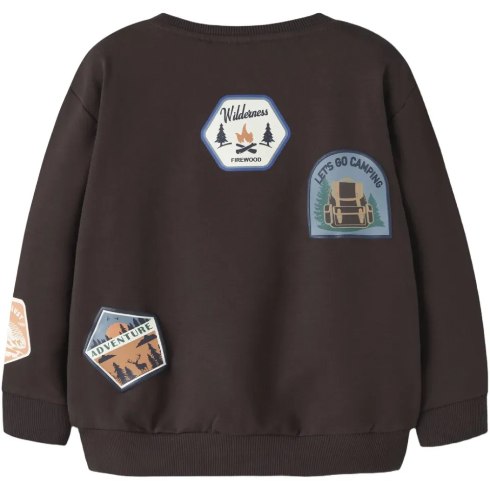 NAME IT Mole sweater bruin, foto 2