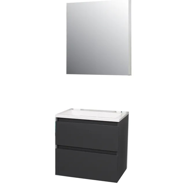 Boss & Wessing Pepper badmeubelset antraciet