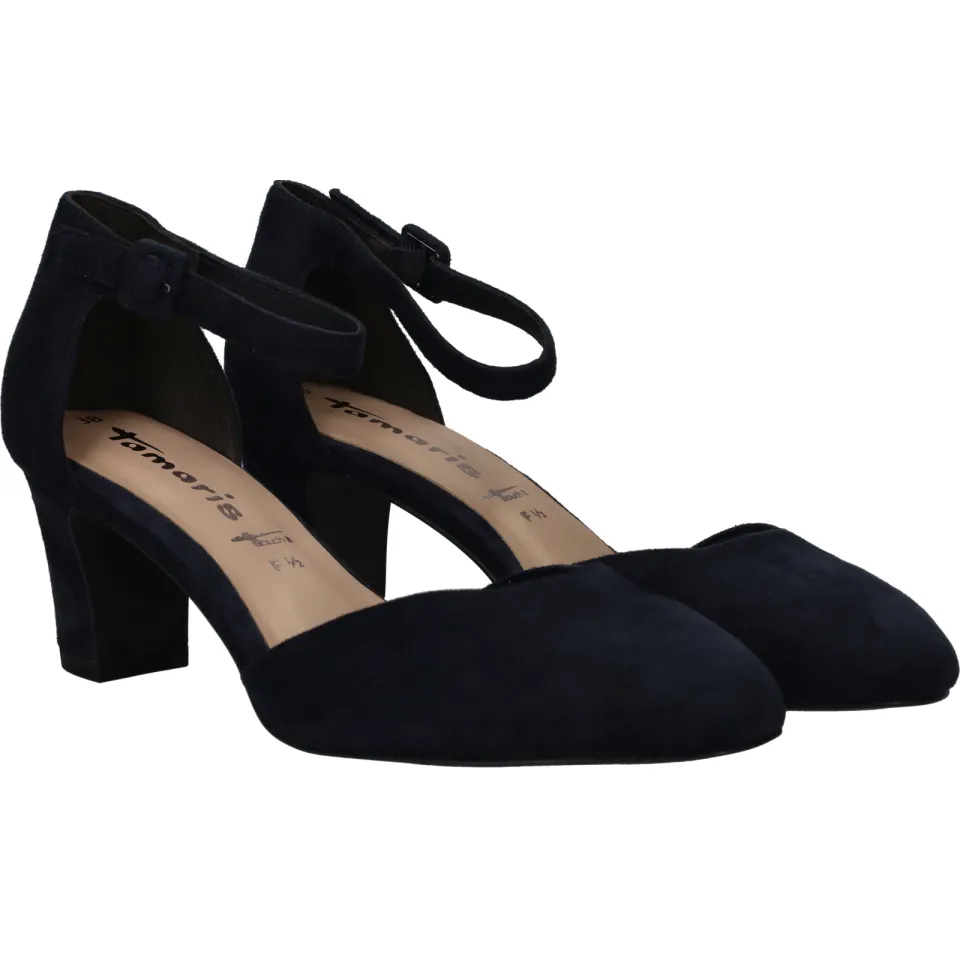 Tamaris pump blauw, foto 3
