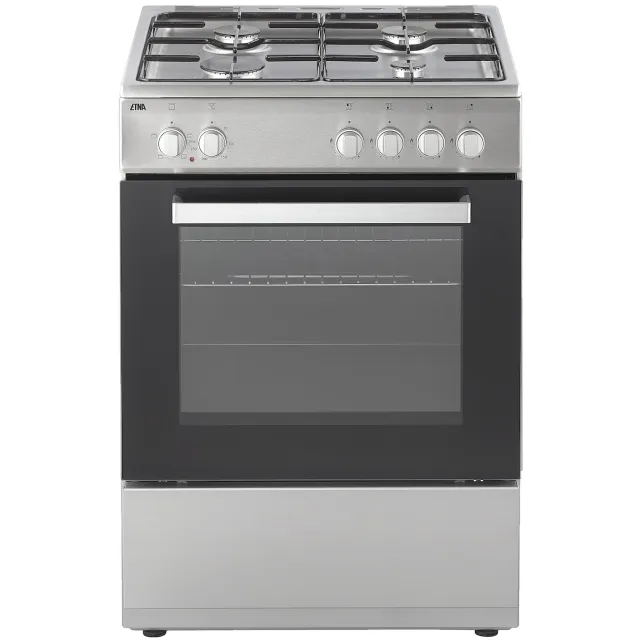 Etna FGV160RVS gasfornuis rvs