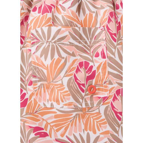 Mango Kids zwemshort oranje/roze/grijs, foto 4