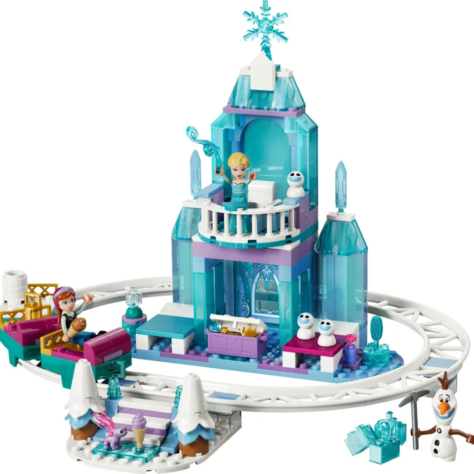 Lego Disney Elsa's IJskasteel en Sneeuwrit Set 43281