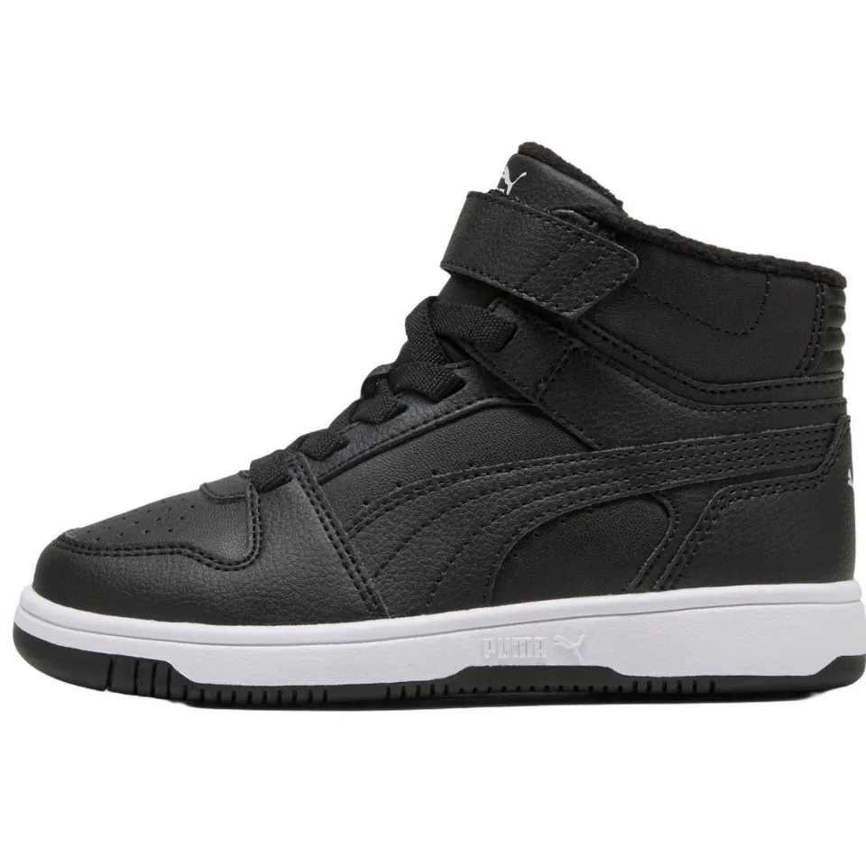 Puma Rebound Slam Mid winter hoge sneakers zwart, foto 3