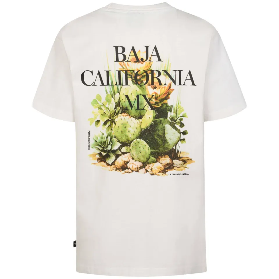 Petrol Industries t-shirt met backprint wit, foto 3