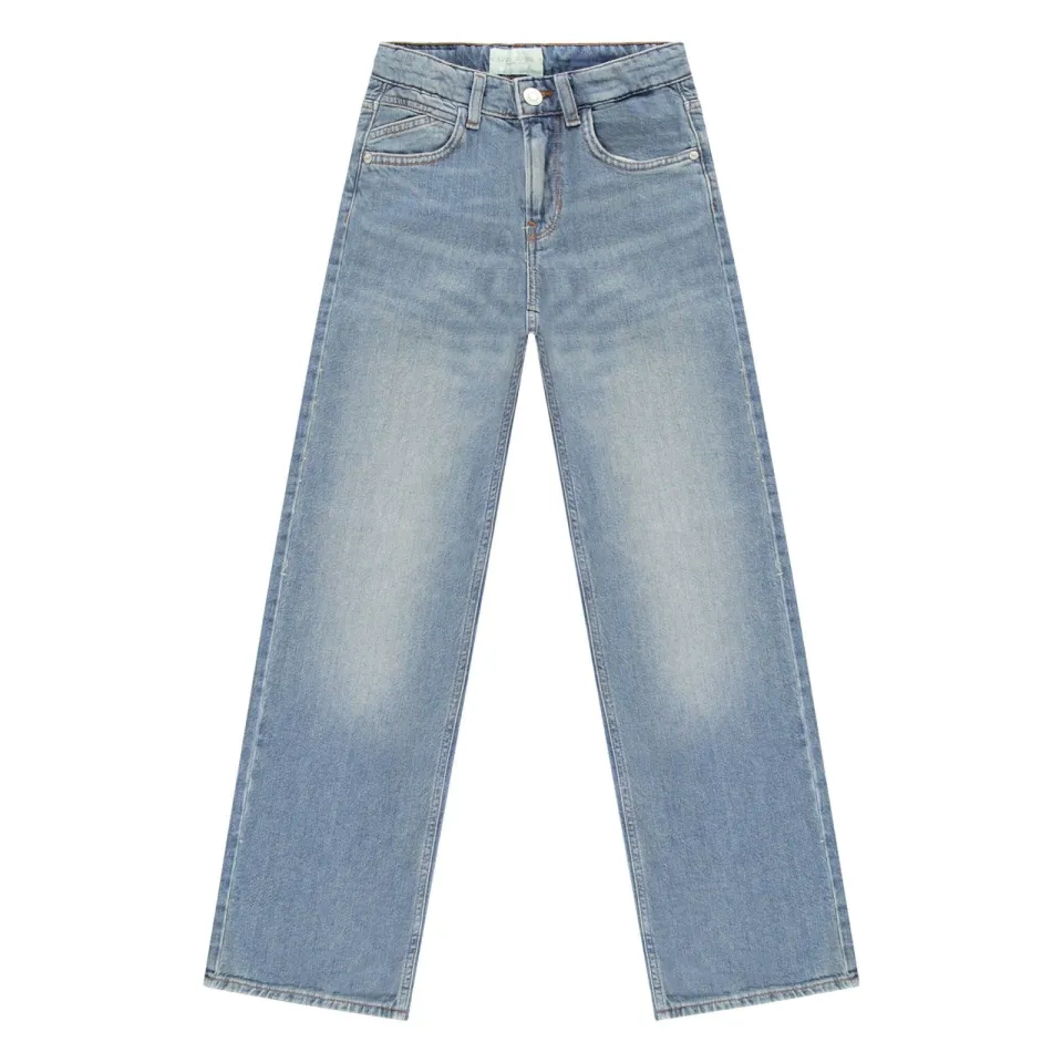 Cars straight leg jeans light blue denim, foto 2