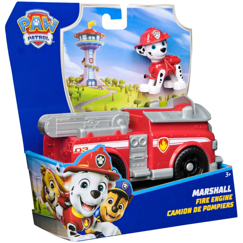PAW Patrol Basic Vehicle Marshall speelvoertuig, foto 5