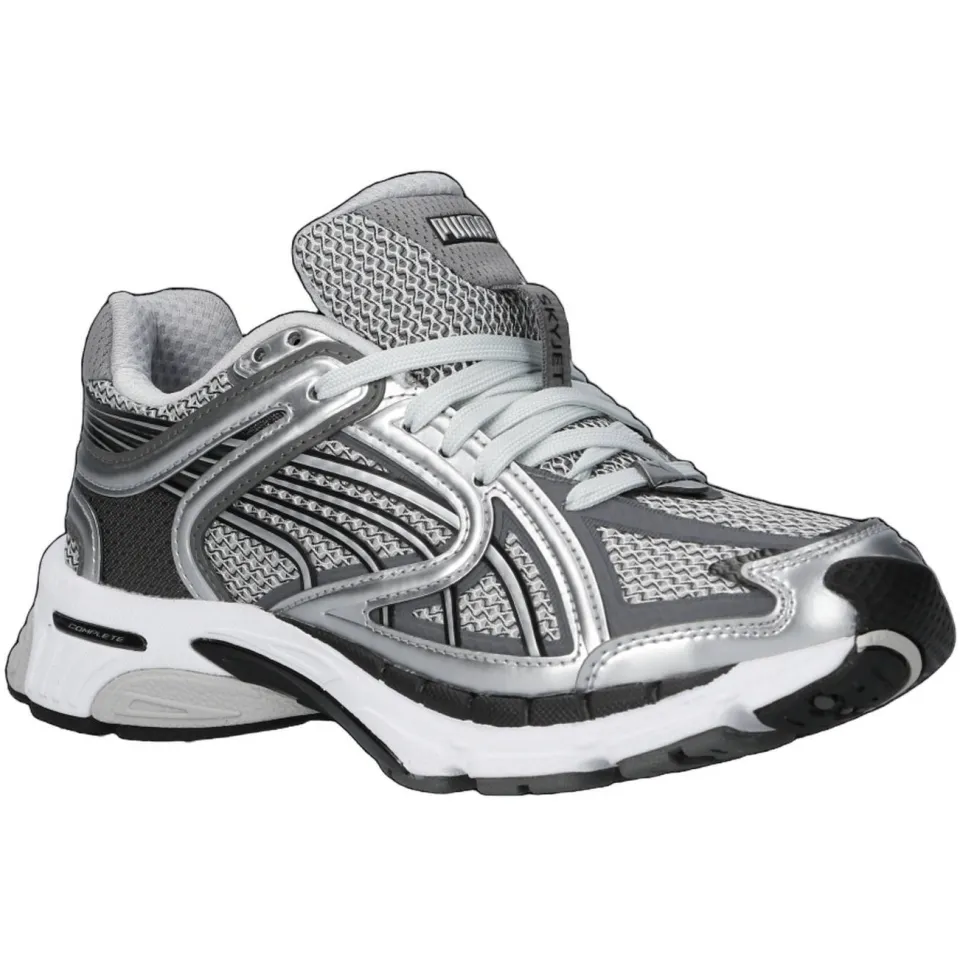 Puma Skylet Prisco mesh sneakers - grijs/zilvergrijs, foto 5
