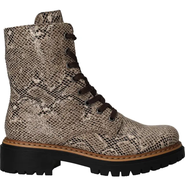 Rieker veterboots beige