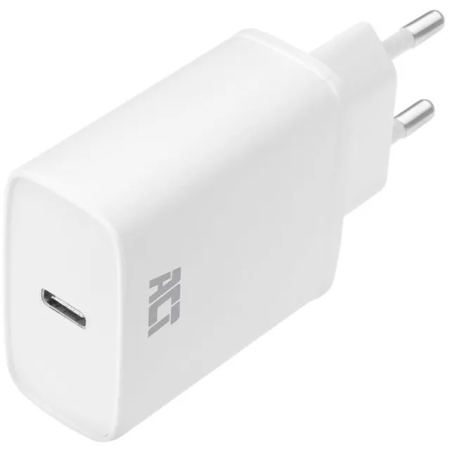 ACT compacte USB-C snellader 20W wit