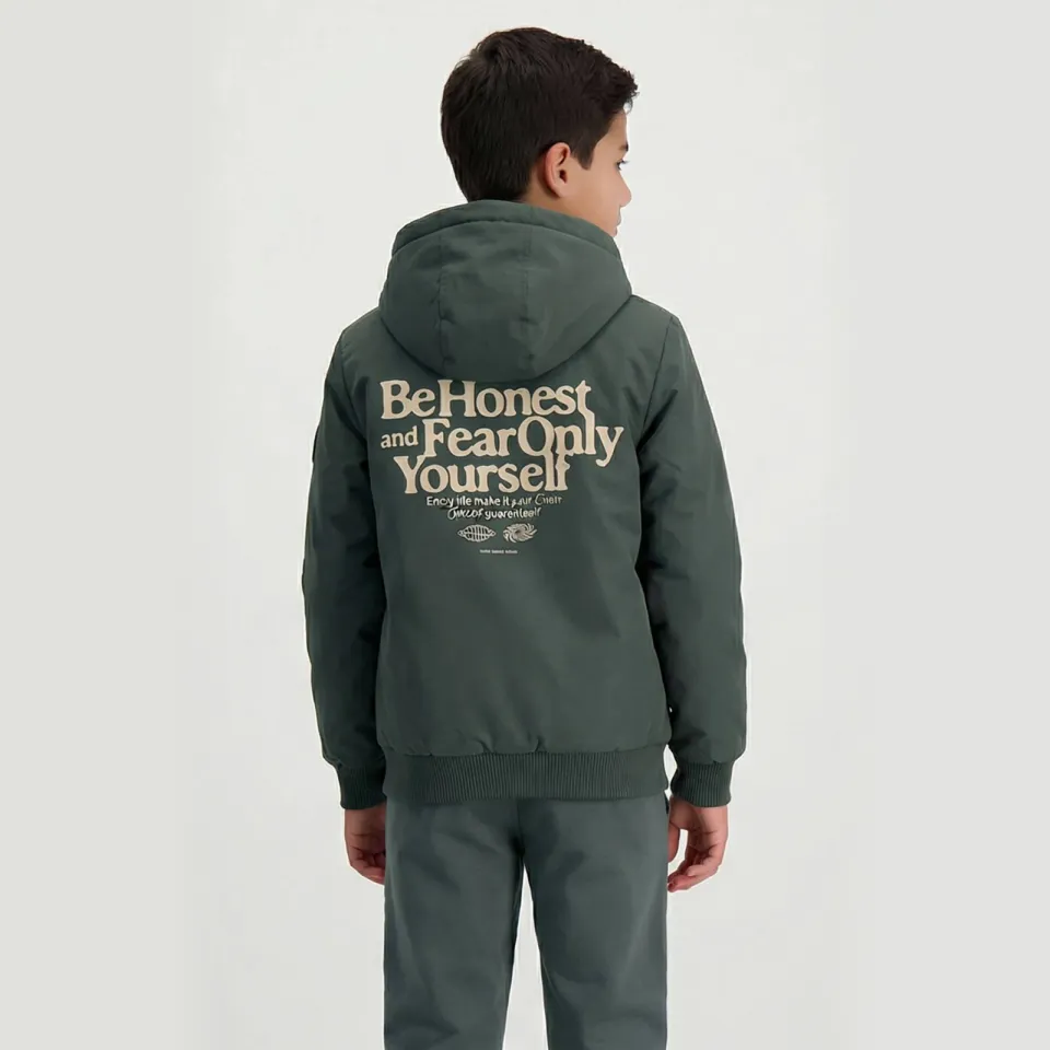 Cars hoodie met backprint - groen, foto 3