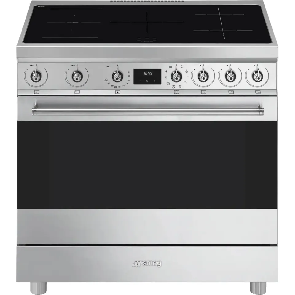 Smeg C9IMX2 inductiefornuis RVS, foto 2