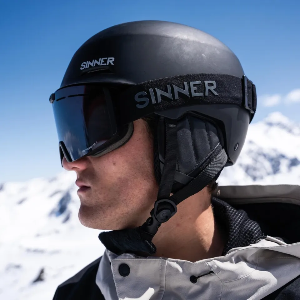 Sinner Arc S Skibril - Matzwart - Trans+®-lens, foto 3