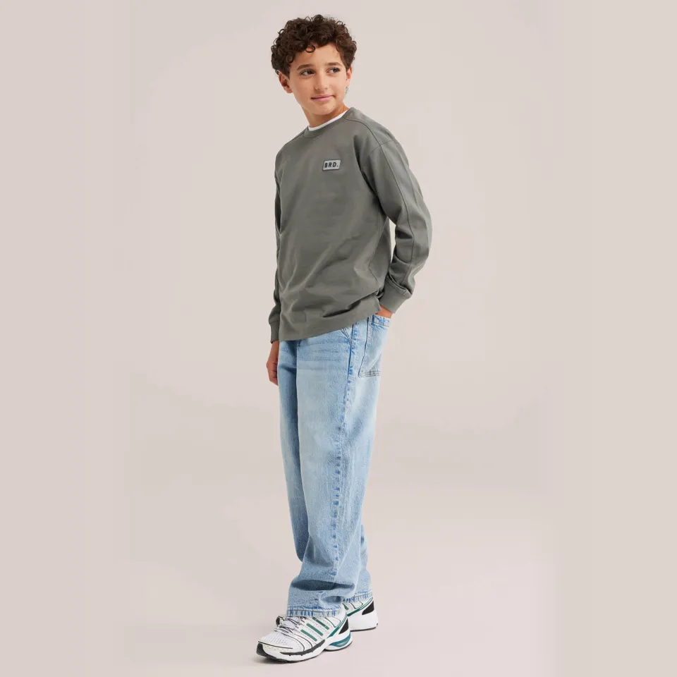 WE Fashion Blue Ridge longsleeve grijs, foto 4