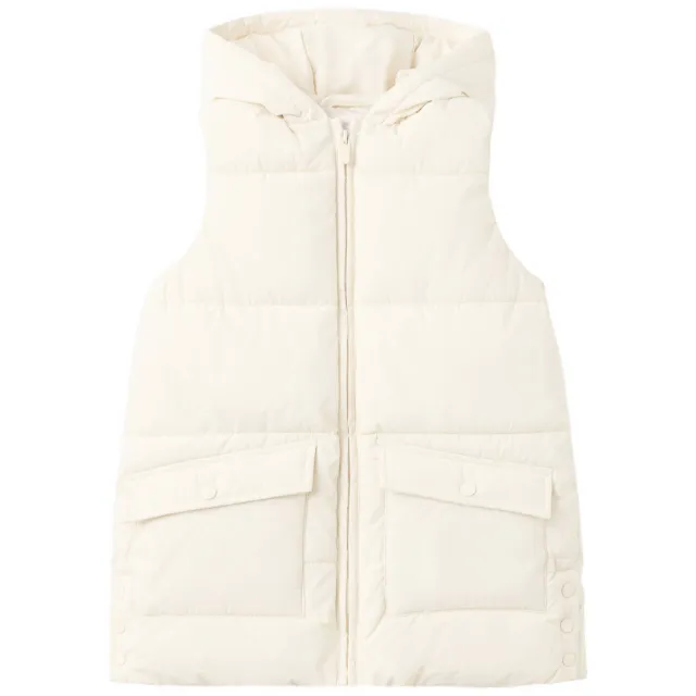 Mango bodywarmer lichtbeige