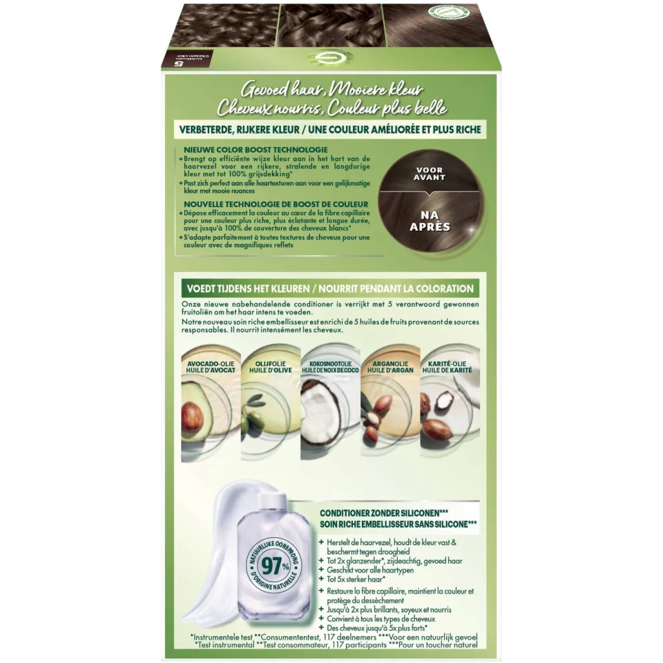 Garnier Nutrisse Ultra Crème haarkleuring 5 lichtbruin