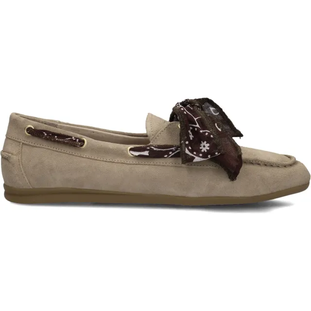 Toral Dames Mocassins Nahua Bandana - Beige, foto 2