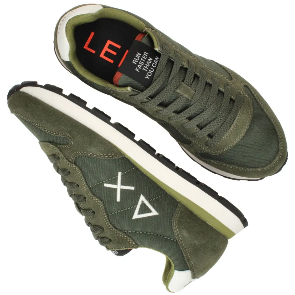 Sun68 Tom Solid lage sneakers groen, foto 7