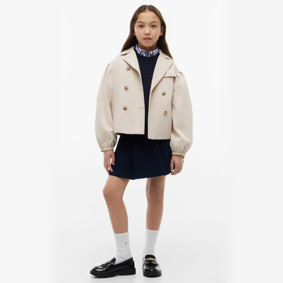 Tommy Hilfiger trenchcoat beige, foto 4