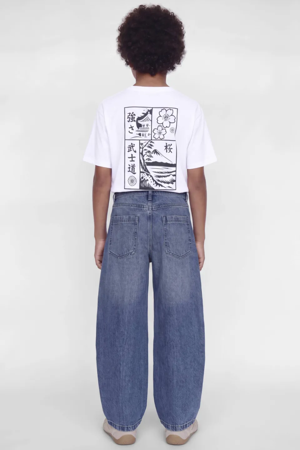 Jack & Jones rechtvallend t-shirt met backprint wit, foto 7