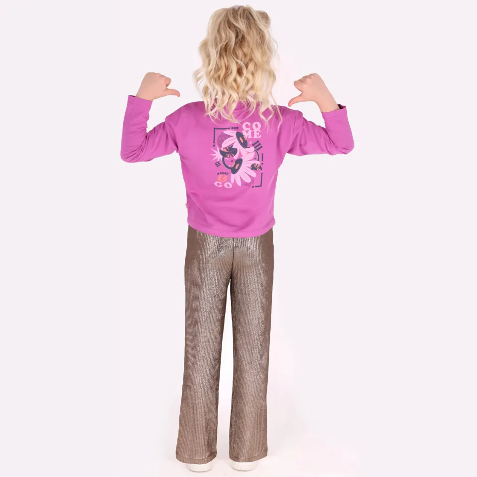 B.Nosy aansluitende longsleeve paars, foto 4