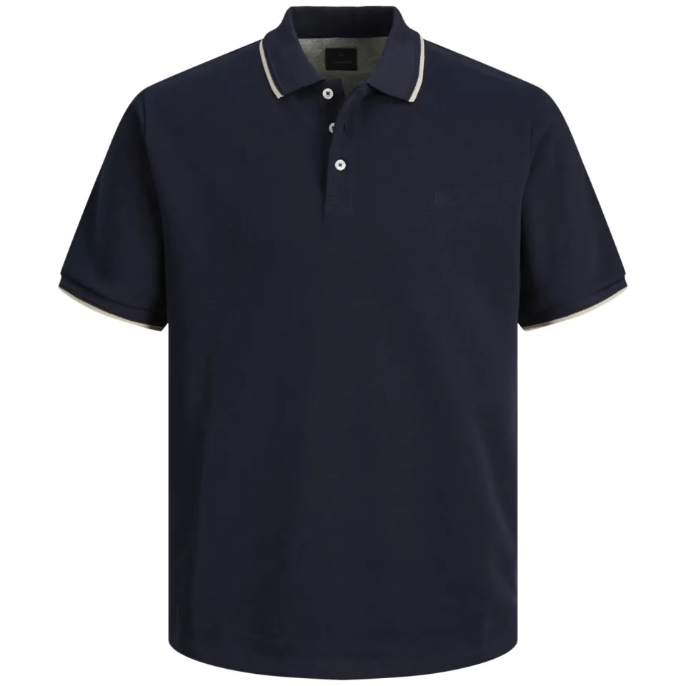 Jack & Jones JUNIOR polo donkerblauw donkerblauw/wit, foto 2