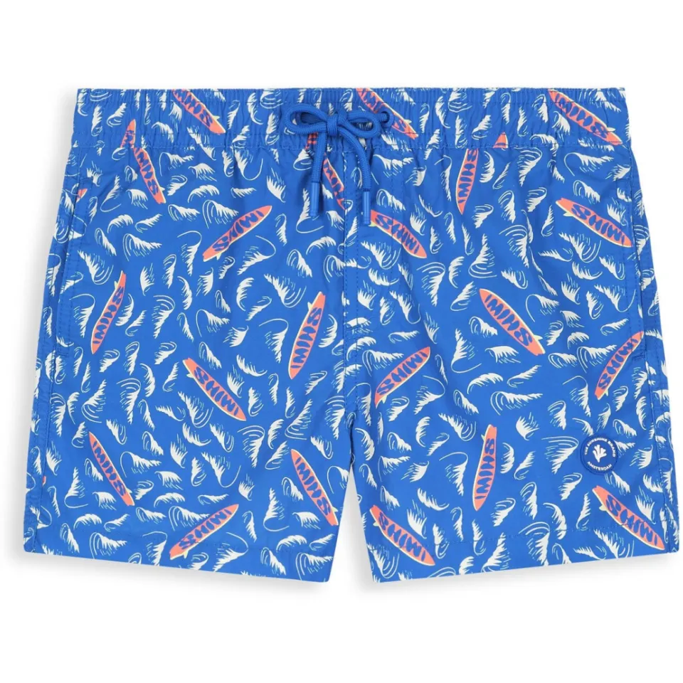 Shiwi The Sunshine Brand zwemshort Neil blauw Jongens Polyester Grafisch