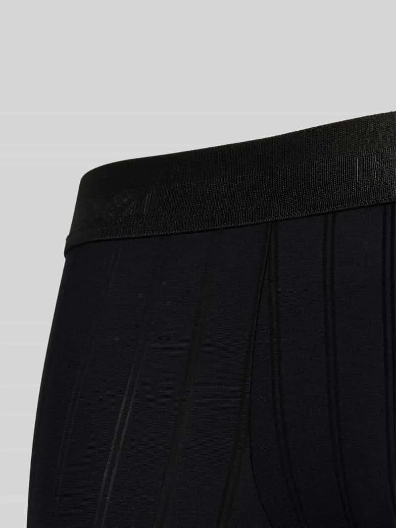 Hom Boxershort met streepmotief zwart, foto 3