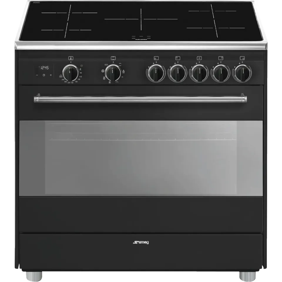 Smeg BG91IAN2 inductiefornuis antraciet, foto 2