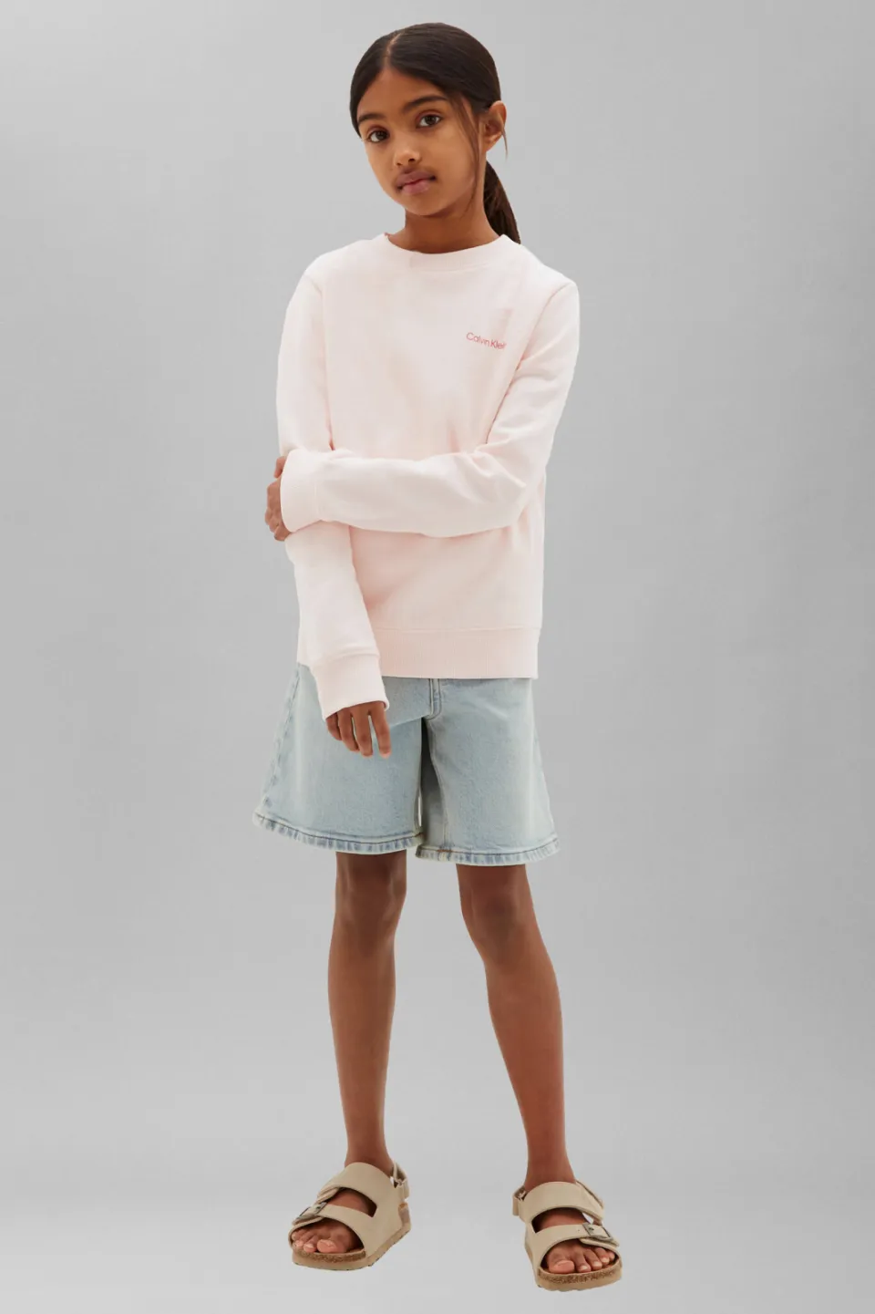 Calvin Klein sweater - lichtroze, foto 3