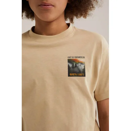 WE Fashion t-shirt met backprint zand, foto 7