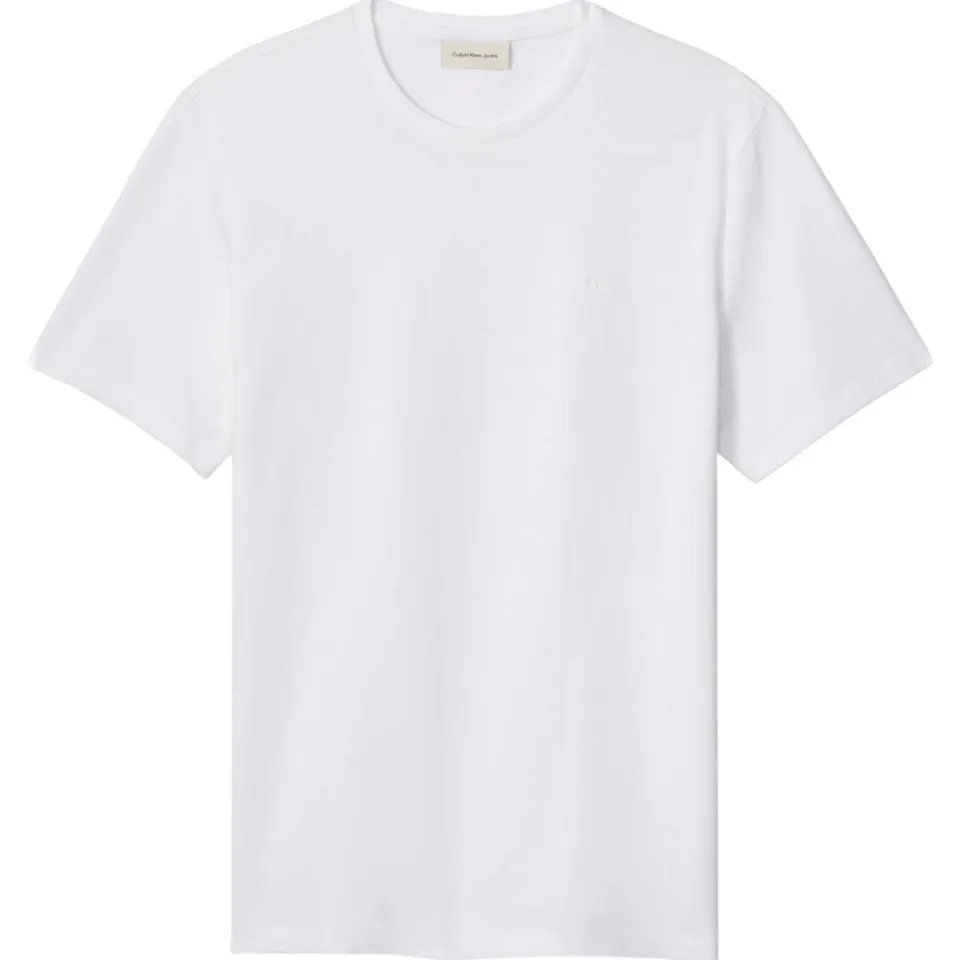 Calvin Klein JEANS regular T-shirt wit, foto 2