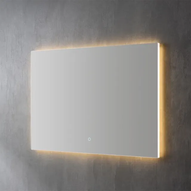 Sanilux Spiegel Sanilux Decor Met Indirecte LED Verlichting 120x70 cm