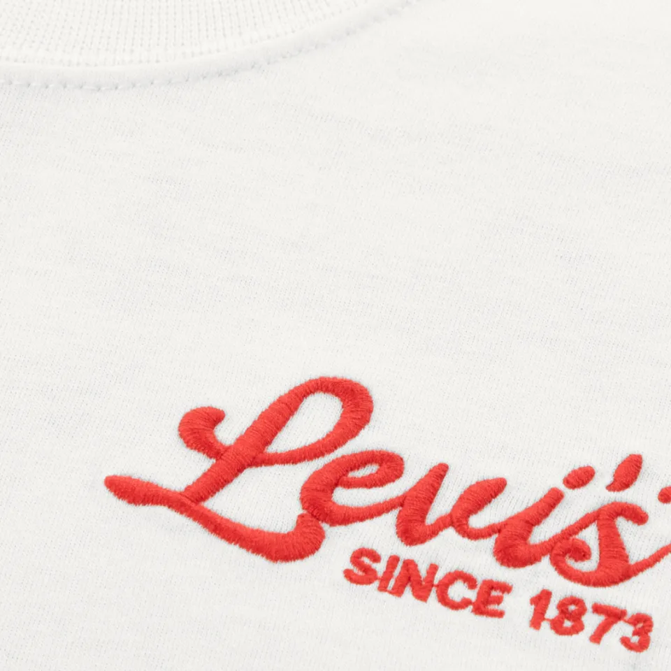 Levi's T-shirt wit met backprint, foto 5