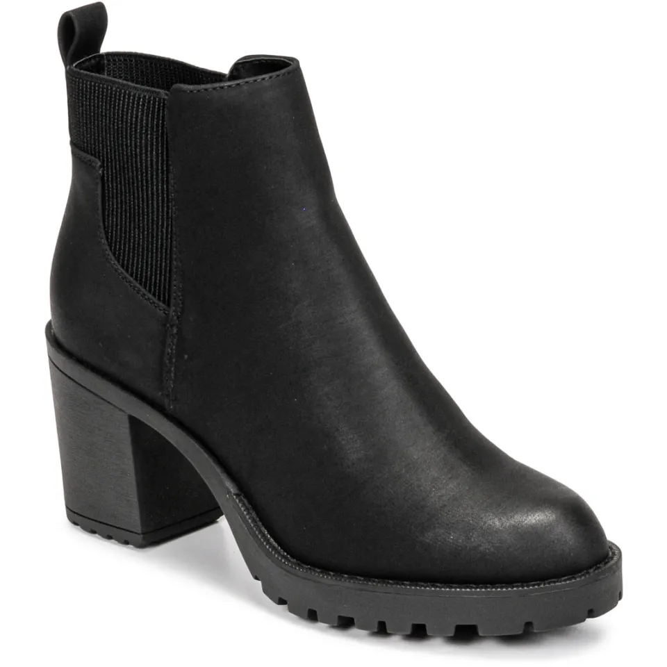 Only Onlbarbara chelsea boots met blokhak - zwart, foto 2
