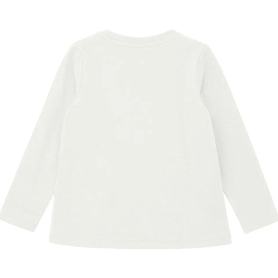 S.Oliver longsleeve met glitterprint ecru, foto 3